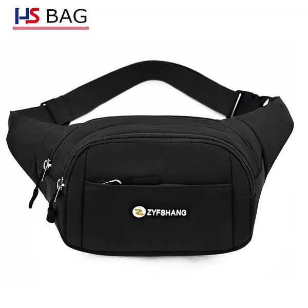 Colorful Men's Waist Bag New Korean Style Waterproof Casual Chest Bag Outdoor Hiking and Cycling Multi-Functional Storage Trendy Brand