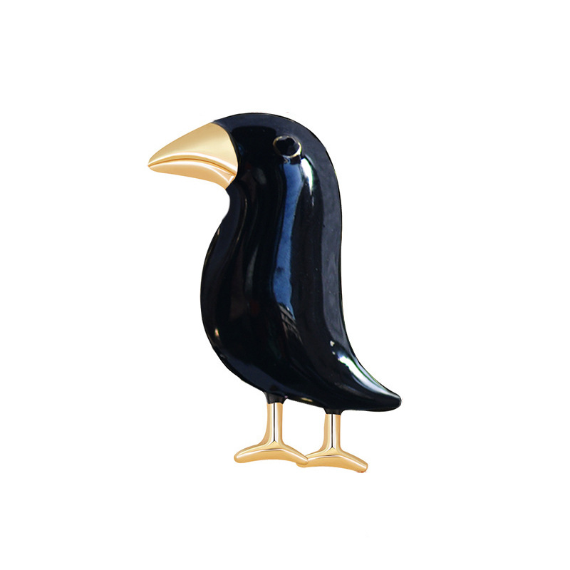 Fashion Crow Alloy Unisex Brooches display picture 5
