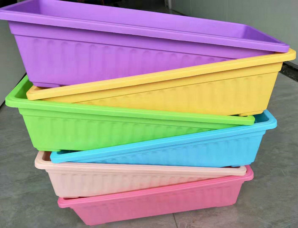 阳台室内塑料蔬菜种植花盆 长方形庭院养花种菜加厚大菜盆