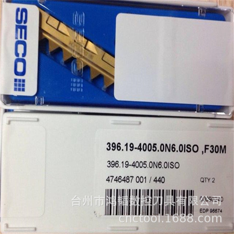 396.19-4005.0N6UN F30M正宗山高数控刀具梳牙刀片 CNC铣螺纹刀头