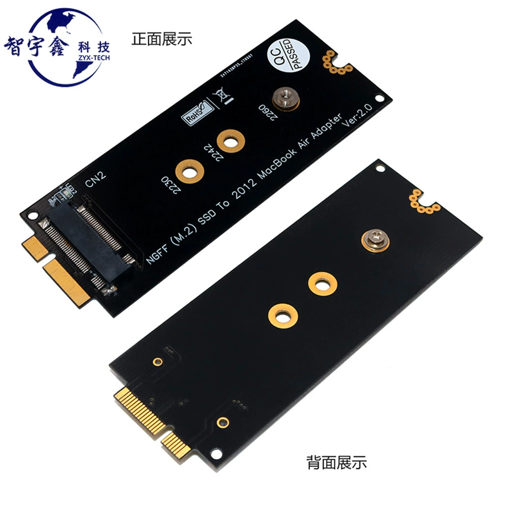 Карта-конвертор M.2 SSD в 18+8-контактный SSD/MacBook Pro 2012 года