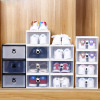 Transparent shoe box Gym shoes storage box Plastic Basketball Shoe cabinet Gym shoes Collection Display cabinet space