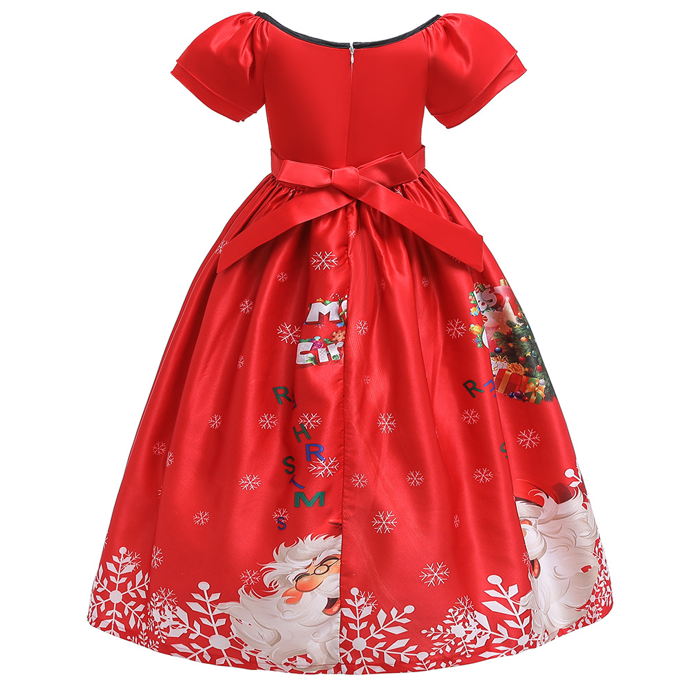 Christmas Santa Dress Back