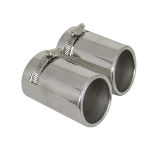 10-17 Tiguan muffler tail throat exhaust pipe tail pipe stainless steel exhaust pipe tail throat modification