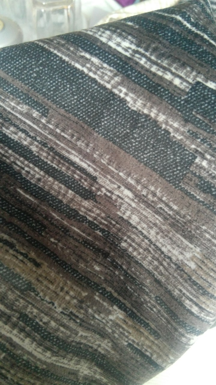 绒布印花动物皮革纹路纸印花沙发布 超柔复合无纺棉沙发面料