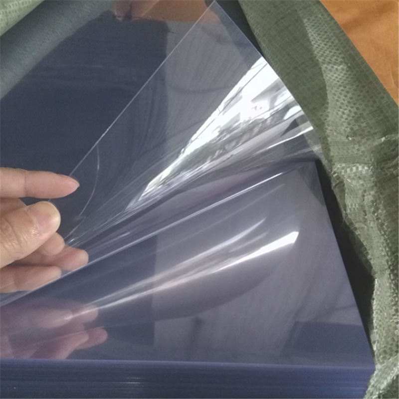 环保pvc塑料片材 pvc材料 通用PVC透明卷材 磨砂透明pvc卷材