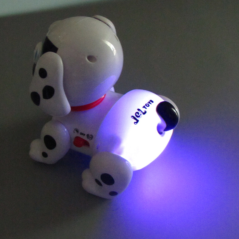 Tiktok misma botella eléctrica lamiendo perro luz historia de la música gateando niños puesto Venta caliente al por mayor juguetes