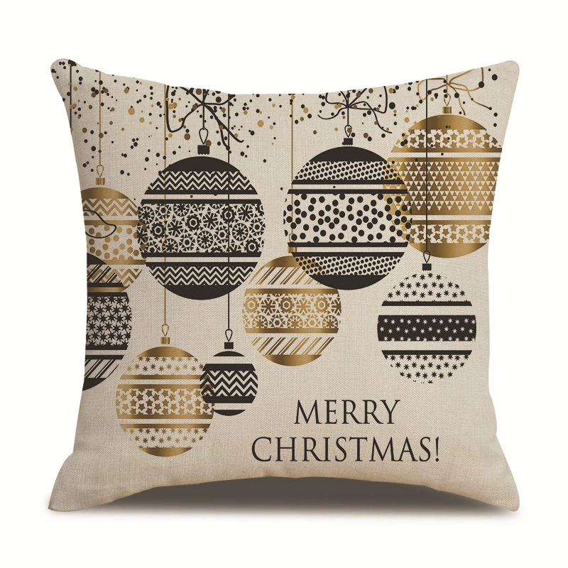 Christmas pillow, pillowcase, sofa for bed
