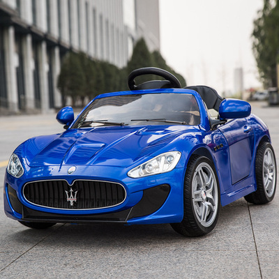 Apply to Maserati children Electric vehicle The four round swing baby Remote control car Baby car Child