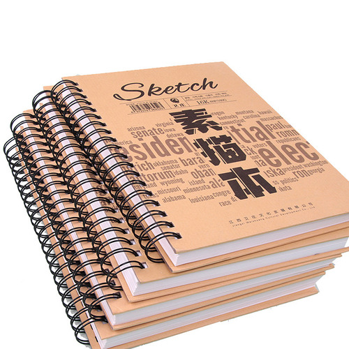 Wei Zhuang thickened 160g sketchbook student sketchbook 8k sketch paper hand-painted watercolor book gouache paper painting book
