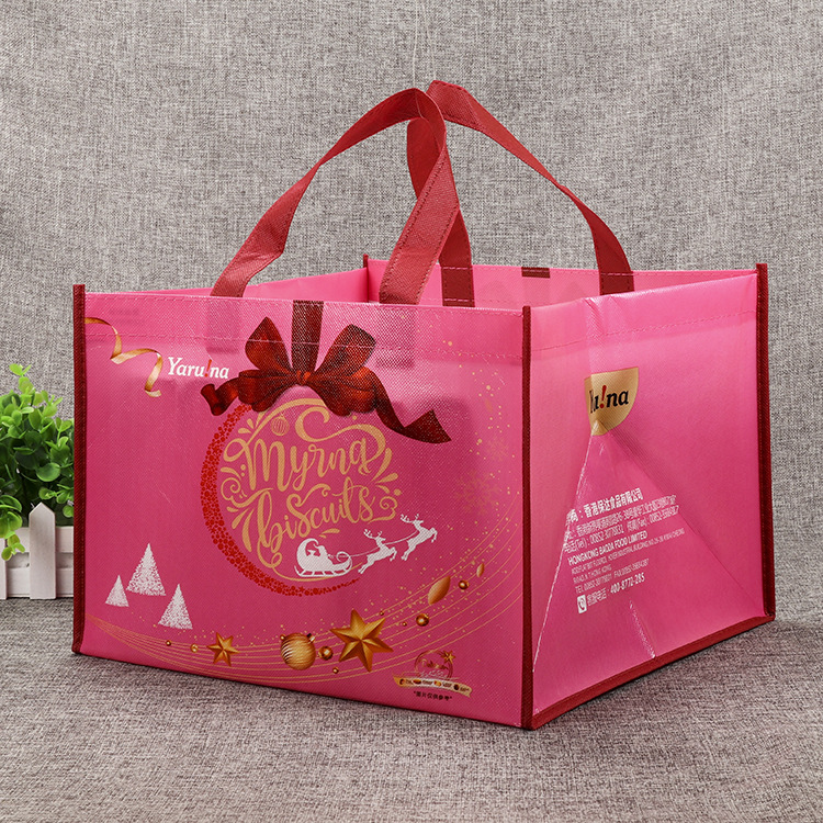 覆膜无纺布袋定做创意立体无纺布手提袋批发服装购物袋子定制logo