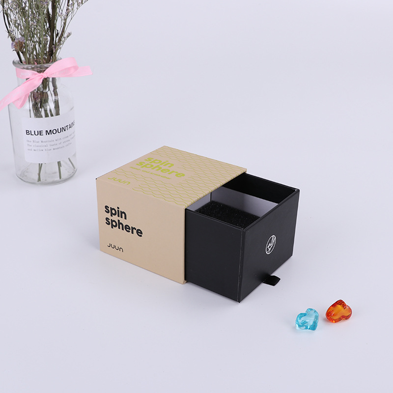 抽屉式礼盒首饰盒厂家定做内置海绵 高端礼物包装盒定制加印LOGO