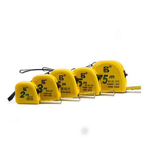 Rongshen tape measure 1 meter mini ruler 2 meters 3 meters 5 meters Luban ruler with lock 7.5 meters steel tape measure inches centimeters double row