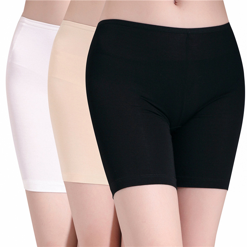 Summer Modal Leggings for Women, Mid-Waist, Thin, Anti-Exposure, Seamless, Skin-Friendly, Tummy Control, Butt-Lifting, Inner Wear