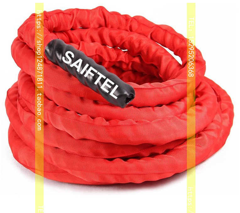 训练绳_一件代发厂家红色整体训练绳-黑黄格斗绳-体能甩---