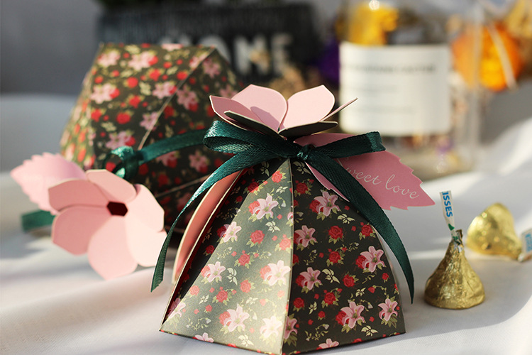 Gift Wrapping Supplies Event & Party Supplies Valentine's Day Plaid Flower Paper Wedding Gift Wrapping Supplies