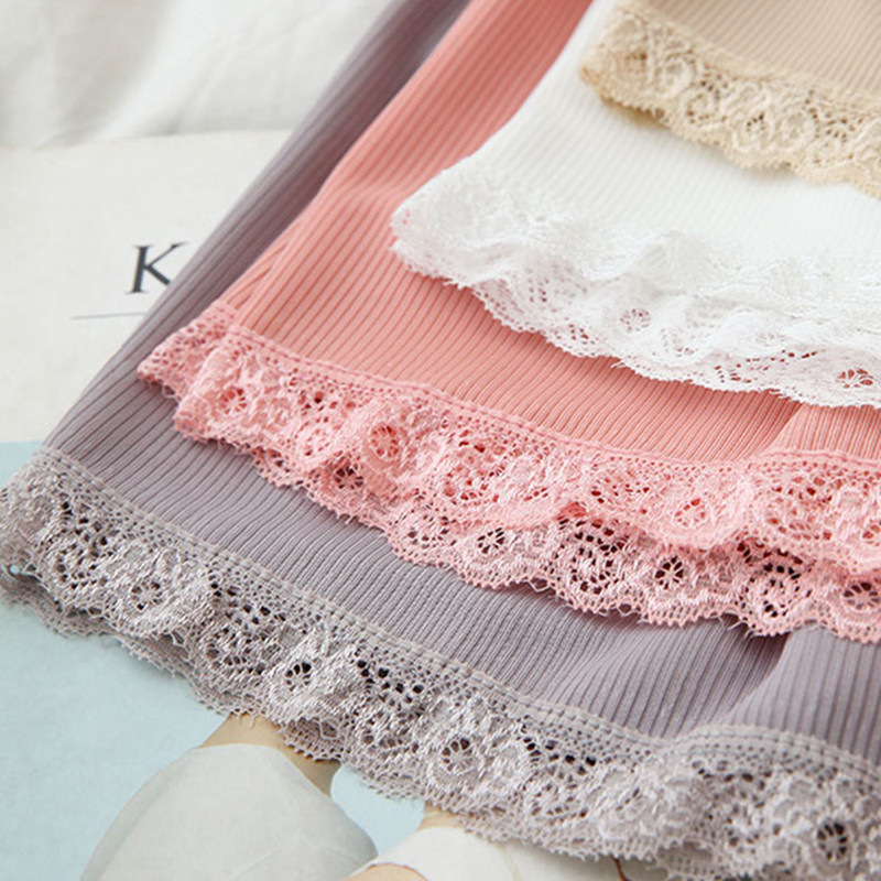 安全褲防走光女夏季蕾絲可內外穿冰絲三分保險短褲無痕薄款打底褲