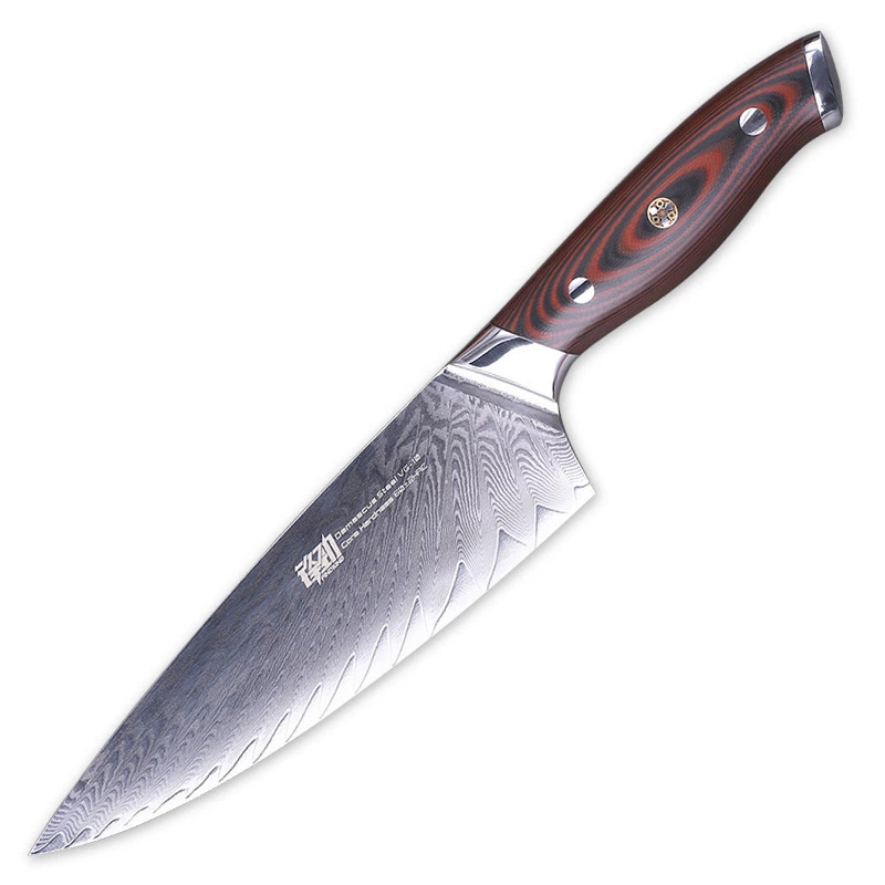 Кухонный нож FINDKING Damascus G10, японская острая поварская модель, для американской кухни, доставка за границу