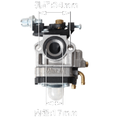 32F/34F/36綠籬機化油器小松G23L綠籬剪修剪機TU26高枝油鋸化油器