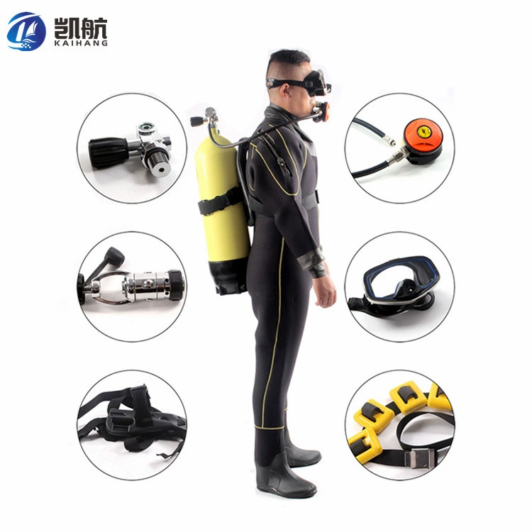 Waterproof thermos, equipment, set, diving