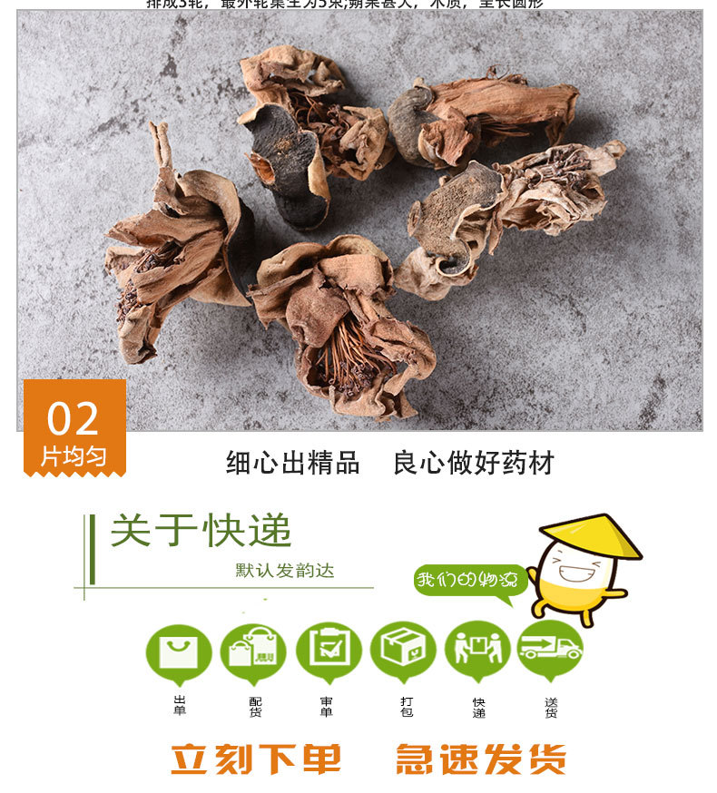 Mu Mian Hua (Bombax ceiba) — Dried Kapok Flower, Food Herb for Tea & Soup quality and texture