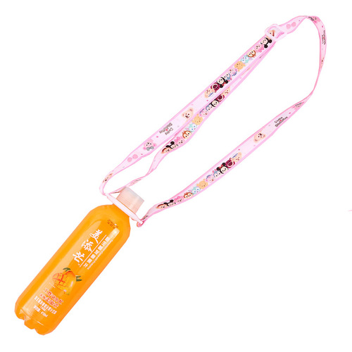 Japanese and Korean Sesame Street mineral water beverage bottle strap rope portable strap water cup water bottle buckle lanyard back water strap buckle