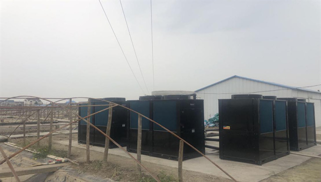 欧麦朗南通南美白对虾恒温养殖 取代传统燃煤恒温设备