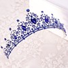 Retro black hair accessory for bride, accessories for princess, crown