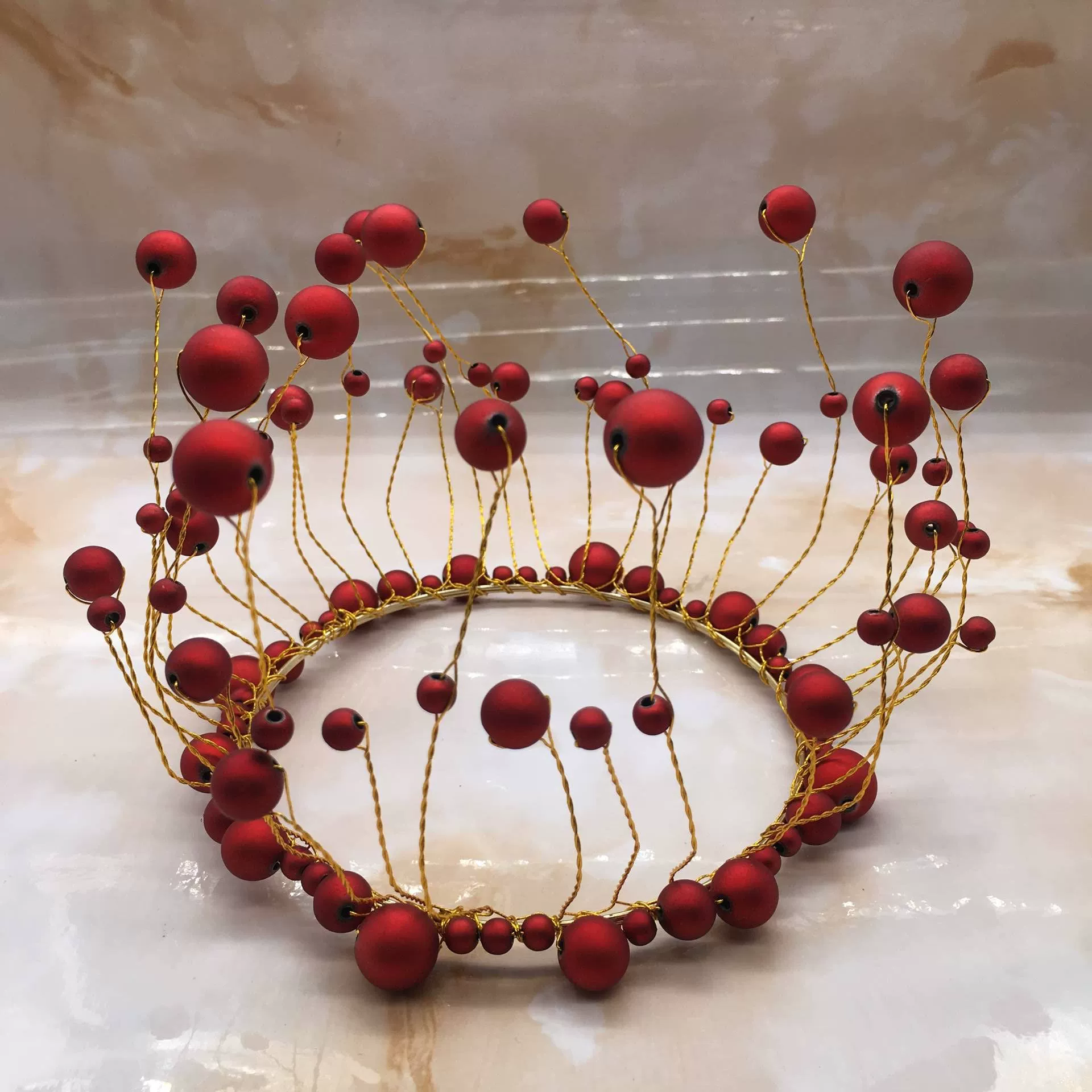 Украшения из жемчуга, вечернее платье, украшение для волос handmade для невесты, образ