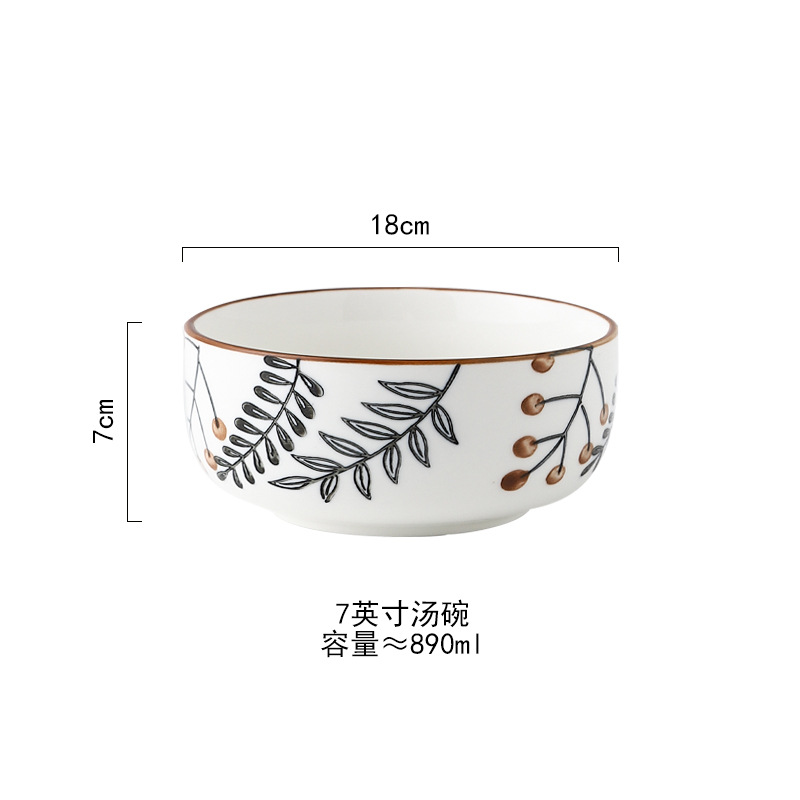 Tazón grande de 7 pulgadas