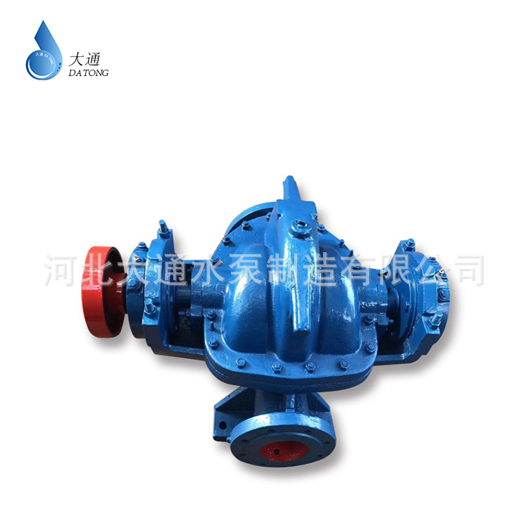 大型抽水泵 中开双吸泵工业农用高扬程柴油机大流量高扬程抽水泵