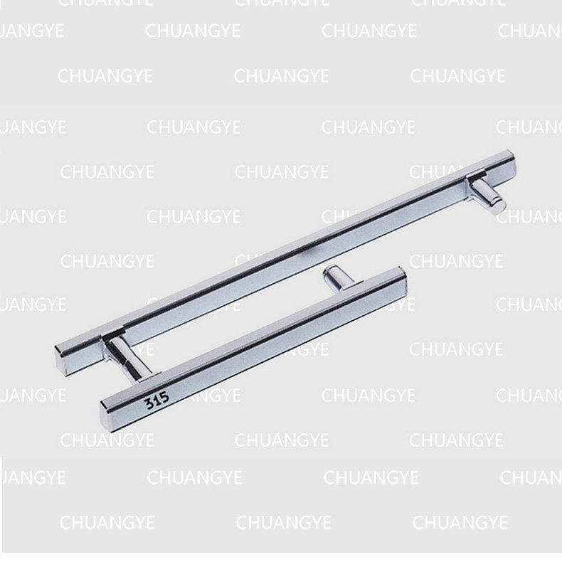 厂家直销刻字玻璃门把手 玻璃门透明水晶把手 玻璃推拉门把手