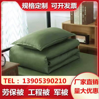 Factory wholesale Labor insurance Cotton quilt 4/5/6/7/8 Jin dormitory Disaster relief quilt Civil administration Military