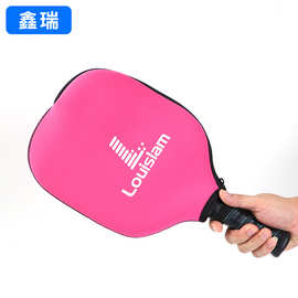 源头货源粉红色乒乓球拍套防摔女士球拍保护套运动球拍套现货批发
