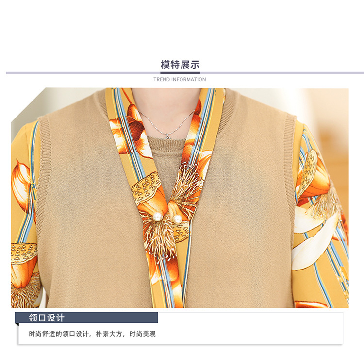 Gilet femme en Tricot de fibres mélangées - Ref 3317150 Image 23