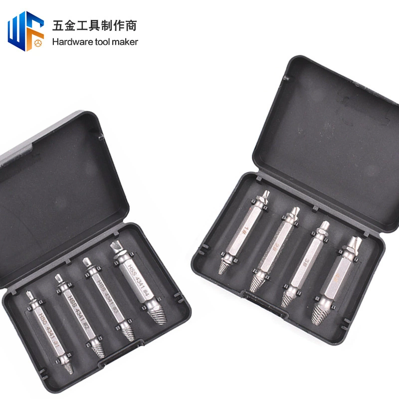 Набор для экстракторов двуголовых винтов из быстрорежущей стали инструмент для снятия сломанного винта со сломанной головкой