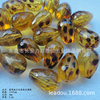 15-21mm transparent spots football water droplet pearl pearl pattern water drop-shaped pearl leopard water drops