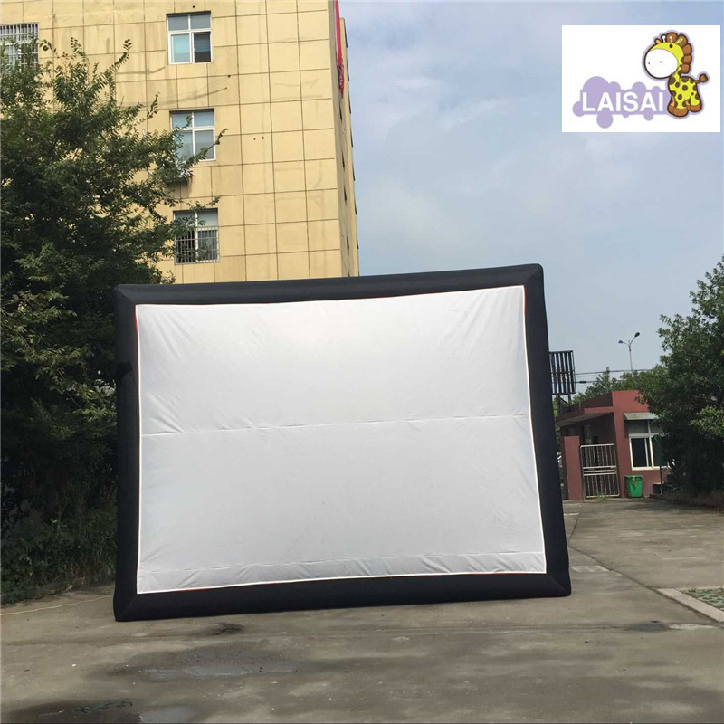 厂家直销充气电影屏幕可移动的电影充气银屏供应各种充气移动屏幕