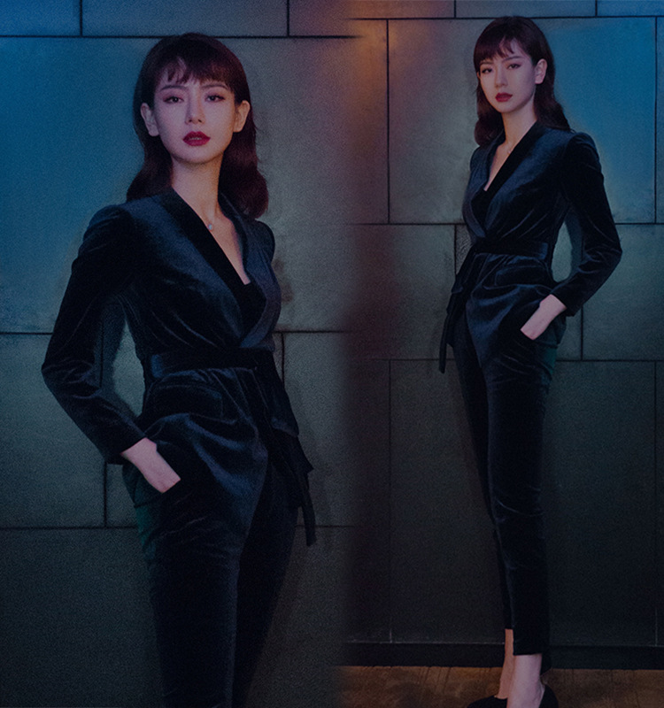 Costume femme en Mélange de fibres chimiques - Ref 3335766 Image 15