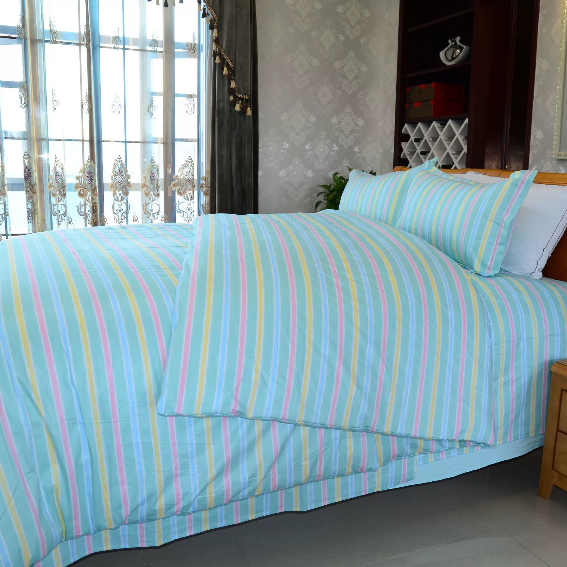 Bedspread for elementary school students, set, mattress, duvet, 3 piece set, bedding, wholesale