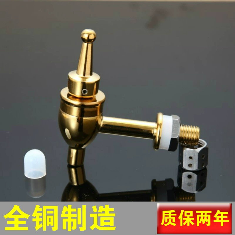 Стеклянная бутылка вина кран бутылка вина медный кран винный бочонок медный клапан переключатель керамическая банка вина медное сопло