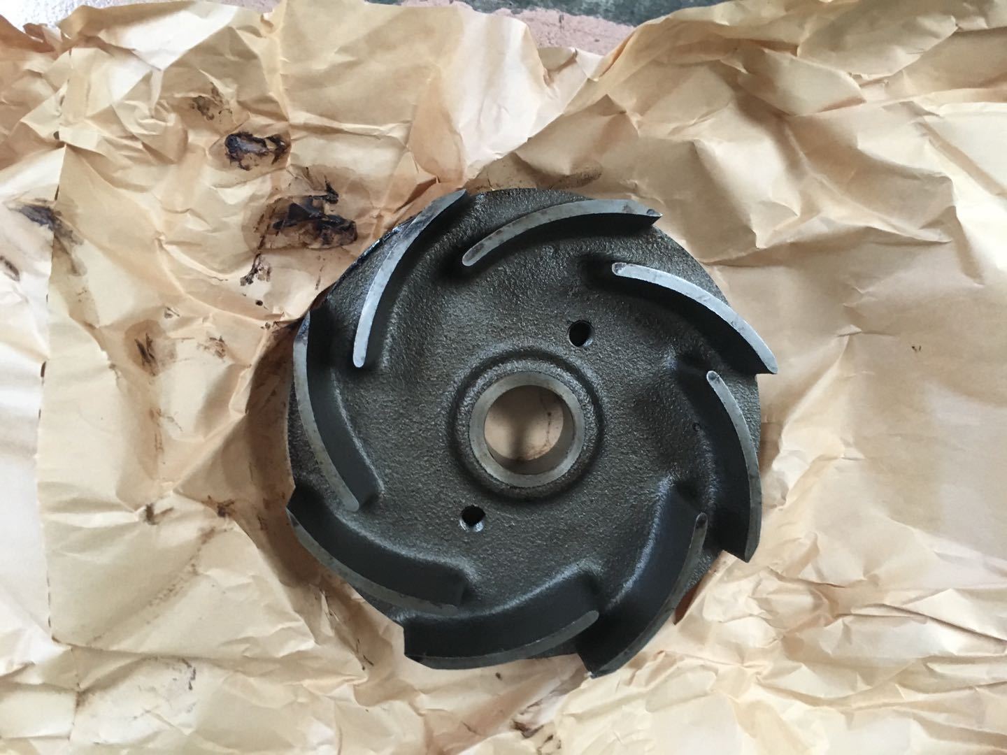 Mitsubishi/三菱37745-20510 S12H水泵叶轮日本原厂