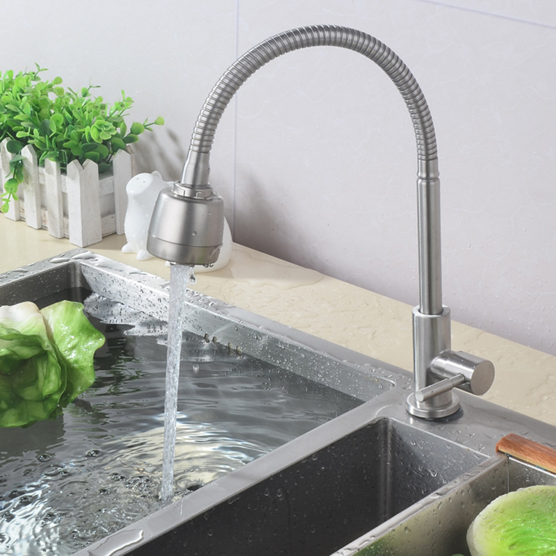 Kaiping factory direct supply 304 stainless steel faucet universal…