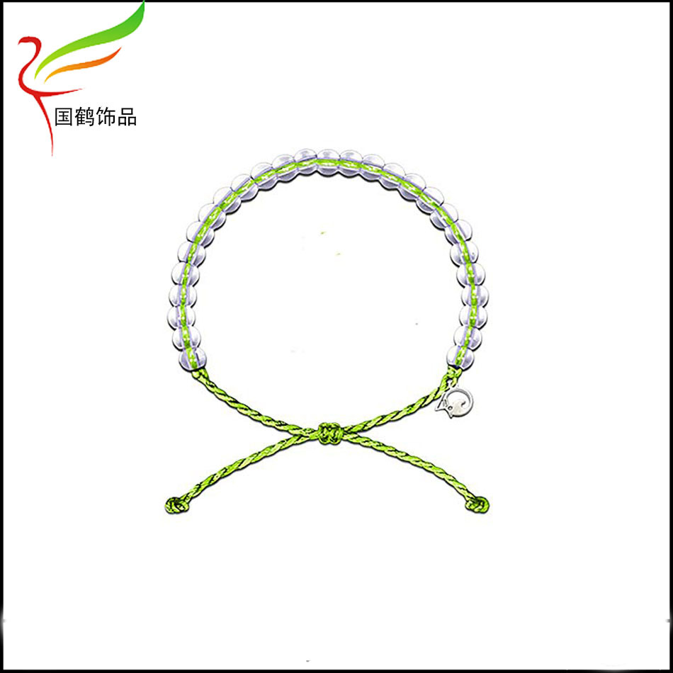 珠子编织(再生循环手链)