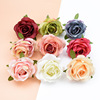 Factory direct selling fake flower parties garden home decoration accessories DIY gift flower ring silk rose wholesale