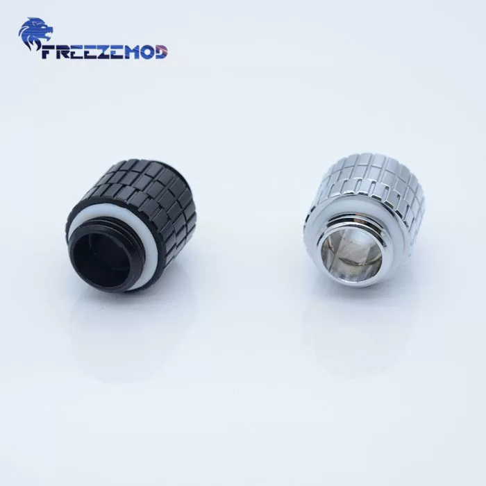 Связь Freezemod компьютерная водяная охлаждающая штуцер двойная наружная резьба 360-градусов вращение пары BXZDS-C14 Внутреннее шестигранное крепление