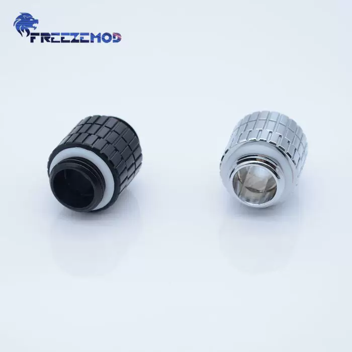Связь Freezemod компьютерная водяная охлаждающая штуцер двойная наружная резьба 360-градусов вращение пары BXZDS-C14 Внутреннее шестигранное крепление