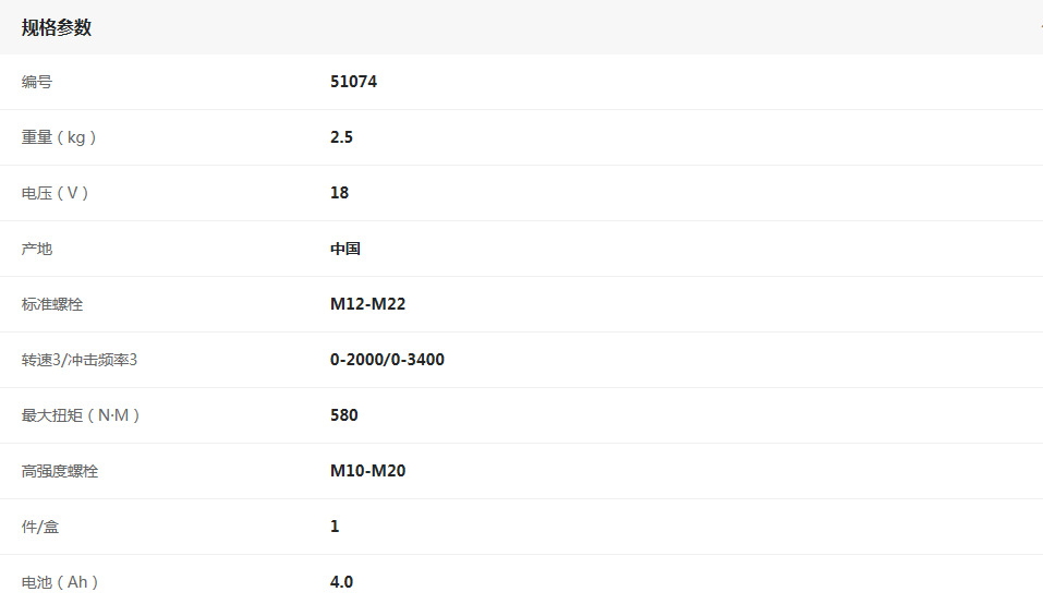 陕西Sata/世达五金工具J系列18V锂电无刷冲击扳手