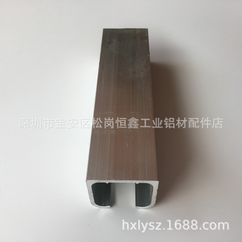 32*35吊轨铝型材 加厚型吊轨滑轨铝型材 流水线铝材轨道滑轨3134