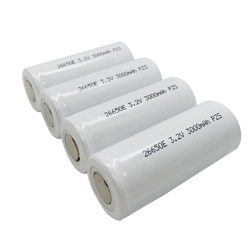 圆柱26650锂电池3000mmah 3.2v手电筒 头灯 小风扇  电蚊拍 收音
